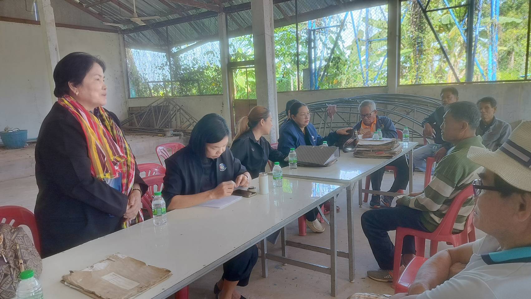 พช.หนองนาคำ : ติดตามโครงการแก้ไขปัญหาความยากจน (กขคจ. ) และฟื้นฟูงานกองทุนหมู่บ้านและชุมชนเมืองแห่งชาติ (กทบ.) 